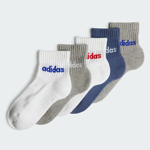 Linear Ankle Socks 5 Pairs Kids