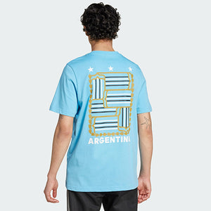 Argentina Football Fan Graphic Tee