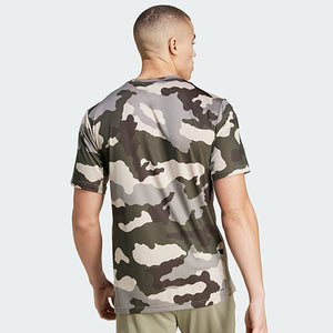 Train Essentials Camo Allover Print Tee