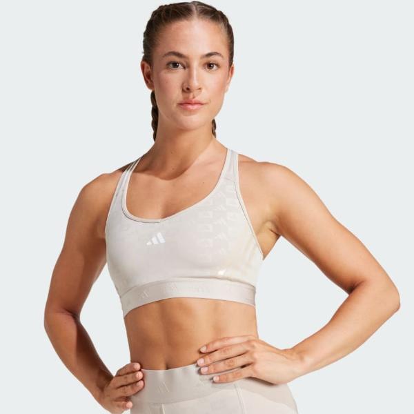 Powerreact Training Medium Support Hyperglam Emboss Bra