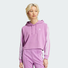 Load image into Gallery viewer, Adicolor 3-Stripes Short Hoodie
