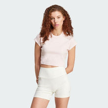 Load image into Gallery viewer, Lounge Ribbed Crop Tee
