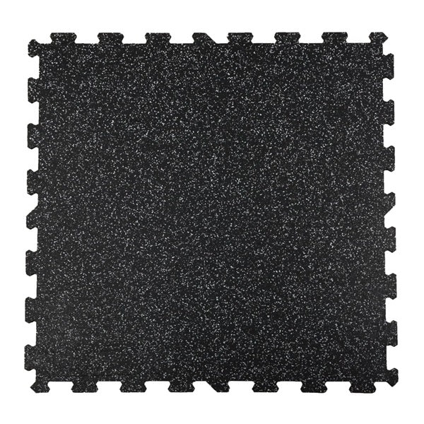 Interlock Composite Rubber tile 50*50cm 15mm