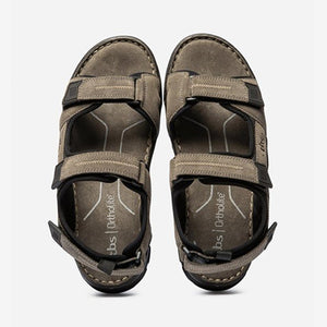 Sandals Men sole ortholite leather gray