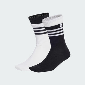 Two-Layer Crew Socks 2 Pairs