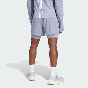 Own the Run 3-Stripes 2-in-1 Shorts
