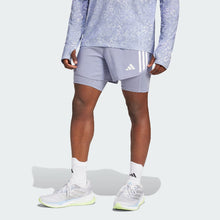 Load image into Gallery viewer, Own the Run 3-Stripes 2-in-1 Shorts

