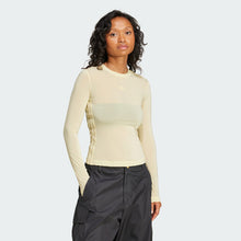 Load image into Gallery viewer, Adicolor Sheer 3-Stripes Long Sleeve Tee

