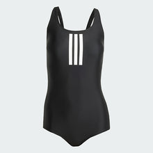 Load image into Gallery viewer, Padded 3-Stripes Closed-Back Swimsuit
