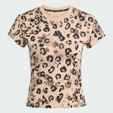 Load image into Gallery viewer, Animal Print 3-Stripes Tee
