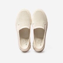 Load image into Gallery viewer, JOESSAN Women&#39;s Sneakers Slip-on Textile Beige
