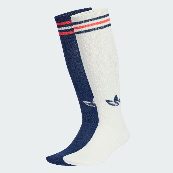 3-Stripes Knee Socks 2 Pairs