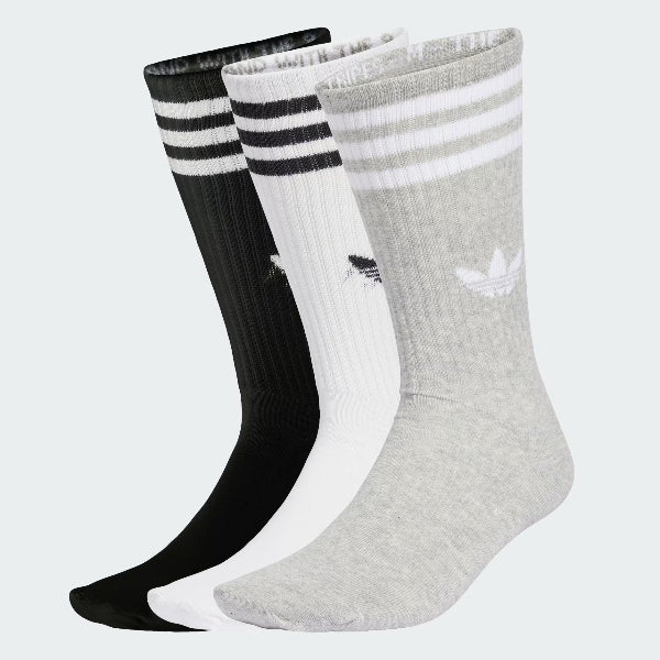 3-Stripes High Crew Socks 3 Pairs