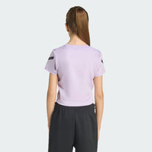 Load image into Gallery viewer, Adidas Z.N.E. Fitted Crop Tee Kids
