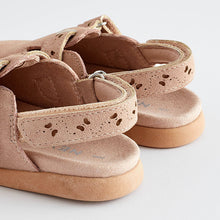 Load image into Gallery viewer, Pink Ankle Strap Buckle Detail Clogs

