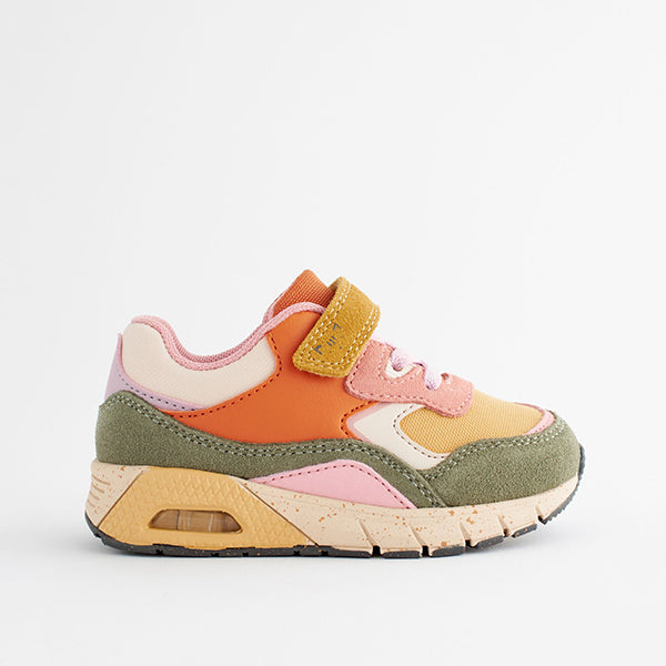 Multi Elastic Lace Chunky Trainers