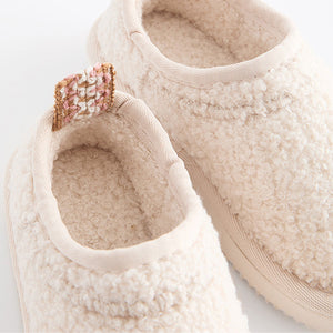 Neutral Borg Shoot Slippers