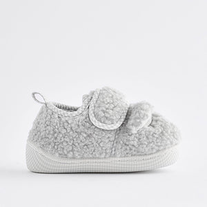 Grey Bear Cupsole Slippers - Main Image