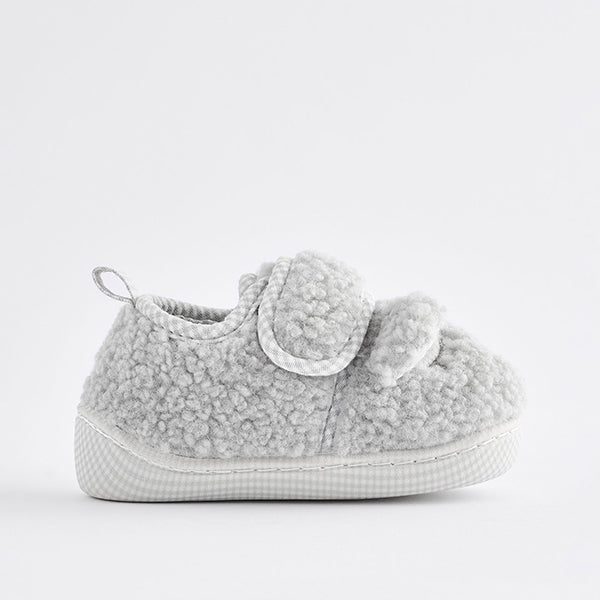 Grey Bear Cupsole Slippers