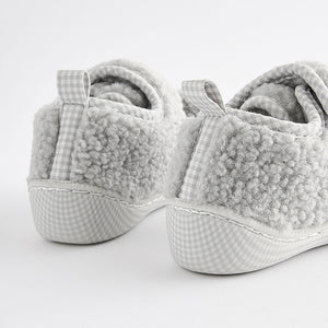 Grey Bear Cupsole Slippers