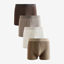 Load image into Gallery viewer, Neutral 4 pack A-Front Boxers
