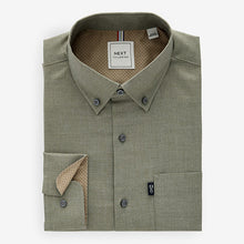 Load image into Gallery viewer, Green Marl Regular Fit Shirt
