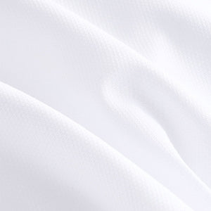 White Regular Fit Trimmed Easy Care Single Cuff Oxford Shirt