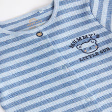 Load image into Gallery viewer, Blue Mummy Baby Family Sleepsuit

