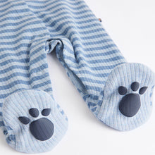 Load image into Gallery viewer, Blue Mummy Baby Family Sleepsuit
