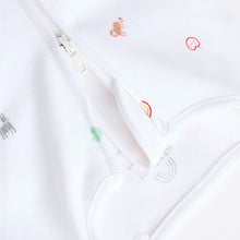Load image into Gallery viewer, White Bright Character 4 Pack Baby 100% Cotton Sleepsuits (0-18mths)
