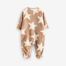 Load image into Gallery viewer, Neutral Baby Fleece Zip Sleepsuit
