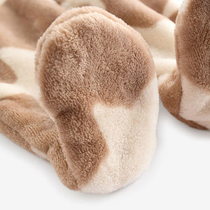 Neutral Baby Fleece Zip Sleepsuit