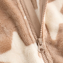 Load image into Gallery viewer, Neutral Baby Fleece Zip Sleepsuit
