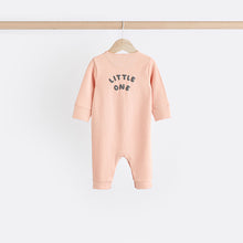 Load image into Gallery viewer, Purple Baby 100% Cotton Footless Sleepsuits 3 Pack (0mths-18mths)
