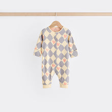 Load image into Gallery viewer, Purple Baby 100% Cotton Footless Sleepsuits 3 Pack (0mths-18mths)
