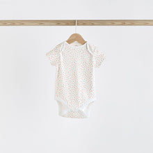 Load image into Gallery viewer, Pink Bunny 5 Pack Short Sleeve Bodysuits
