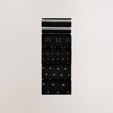 Load image into Gallery viewer, Black/Light Grey Pattern Smart Socks 5 Pack
