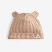 Load image into Gallery viewer, Neutral Milk Club Beanie Jersey Baby Hats 3 Pack (0-6mths)
