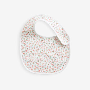 Pink Baby 100% Cotton Bibs 3 Pack