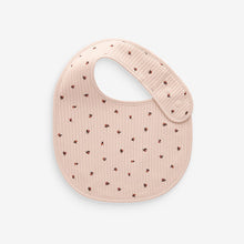 Load image into Gallery viewer, Caramel Brown 100% Cotton Baby Bibs 5 Pack
