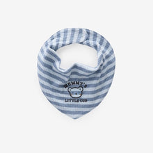 Load image into Gallery viewer, Blue Family 100% Cotton Bibs 2 Pack

