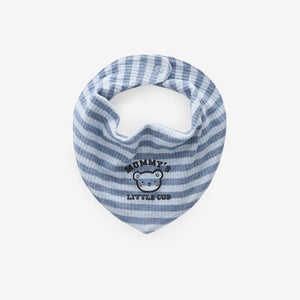 Blue Family 100% Cotton Bibs 2 Pack