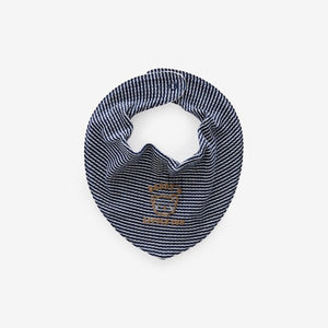 Blue Family 100% Cotton Bibs 2 Pack