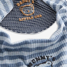 Load image into Gallery viewer, Blue Family 100% Cotton Bibs 2 Pack
