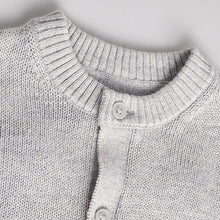 Load image into Gallery viewer, Grey Bear 100% Cotton Cardigan (0mths-9mths)
