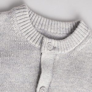 Grey Bear 100% Cotton Cardigan (0mths-9mths)
