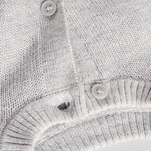 Grey Bear 100% Cotton Cardigan (0mths-9mths)