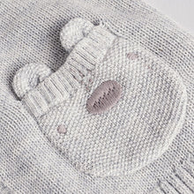 Load image into Gallery viewer, Grey Bear 100% Cotton Cardigan (0mths-9mths)

