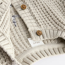 Load image into Gallery viewer, Grey Giraffe 100% Cotton Cardigan (0mths-18mths)
