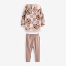 Load image into Gallery viewer, Neutral Bears Knitted Hoodie and Leggings Set (6mths-5yrs)
